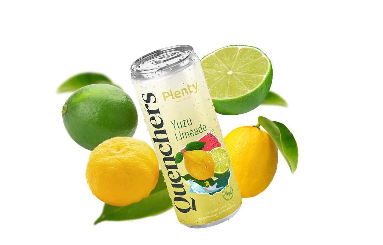 Yuzu Limeade Quencher - Plenty Real Brews
